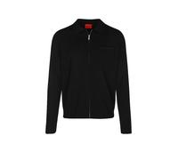 HUGO Herren Strickjacke SAN JEAN-CV, schwarz, Gr. XXL