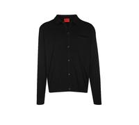 HUGO Cardigan Herren Regular Fit schwarz, XXL