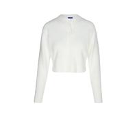 HUGO Relaxed-Fit Strickjacke aus flauschigem Garn - Style Sfurry_B, 50548154 Weiß M