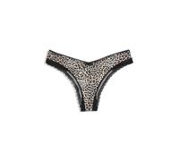 HUGO String aus elastischer Mikrofaser mit Spitzenbesatz - Style THONG UNIQUE, 50545732 Gemustert S