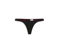 HUGO String mit seitlichen Label-Bundeinsätzen Modell 'HUGO ID STRING' in Black, Größe M