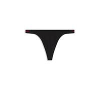 HUGO String mit seitlichen Label-Bundeinsätzen Modell 'HUGO ID STRING' in Black, Größe XL