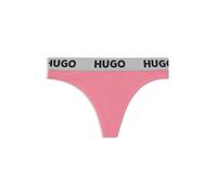 HUGO String aus Stretch-Baumwolle mit Logos am Bund - Style THONG SPORTY LOGO, 50469651 Hellrosa L