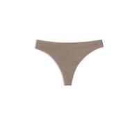 Tanga HUGO UNDERWEAR "SHADOW", Damen, Gr. XS, beige (medium braun 218), Webqualität, Obermaterial: 83% Polyamid, 17% Elasthan, körpernah, Unterhosen Tanga (61876135-XS) medium braun 218