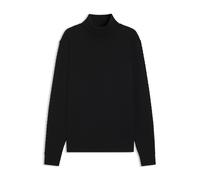 HUGO Strukturierter Strick-Rollkragenpullover aus Baumwolle - Style Smattor, 50532066 Schwarz XXL