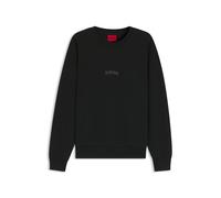 HUGO Oversized Sweatshirt aus Baumwoll-Mix Modell 'DADSINO' in Black, Größe XXL