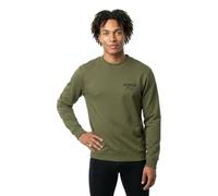 Sweatshirt HUGO "Nespon", Herren, Gr. M, grün (open grün388), Sweatware, Obermaterial: 100% Baumwolle, unifarben, regular fit normal, Rundhals, Bündchen, Sweatshirts Sweatshirt, Rundhalsausschnitt, Re