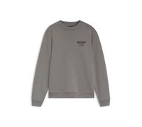 HUGO Sweatshirt aus Baumwoll-French-Terry mit markantem Logo-Print - Style Nespon, 50572772 Grau M