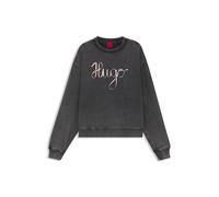 HUGO Deroxina Sweatshirt damen schwarz eclipse - S