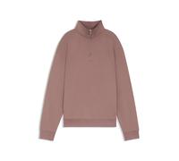 HUGO Sweatshirt aus Baumwoll-Terry mit Reißverschluss am Kragen und Logo - Style Durty244, 50525881 Hellbraun L