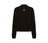 HUGO Relaxed-Fit Sweatshirt aus Baumwoll-Terry mit Stack-Logo-Stickerei - Style Daxandria, 50527463 Schwarz XL