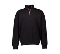 HUGO Sweatshirt Herren Comfort Fit Baumwolle schwarz, M