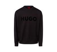 HUGO Comfort Fit Sweatshirt aus reiner Baumwolle Modell 'DINEX' in Black, Größe XXL