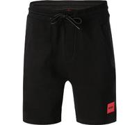 HUGO Sweatshorts Herren Regular Fit Baumwolle schwarz, XXL