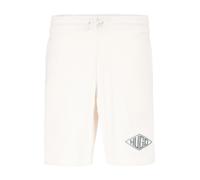 HUGO Sweatshorts Herren Regular Fit Baumwolle weiß, S