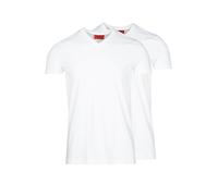 HUGO Herren T-Shirt Zweierpack, weiss, Gr. S