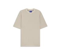 HUGO Loose-Fit T-Shirt aus Baumwoll-Mix mit Waffelstruktur - Style Nuwaffle, 50534434 Hellbeige S