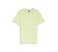 HUGO T-Shirt aus Baumwoll-Jersey mit Happy HUGO Logo - Style Vintage Tee_B_1, 50518139 Hellgrün S