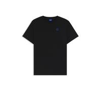 HUGO T-Shirt aus Baumwoll-Jersey mit Logo-Aufnäher - Style Vintage Tee_B_1, 50518139 Schwarz XL