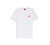 HUGO T-Shirt weiß 100% Baumwolle M White