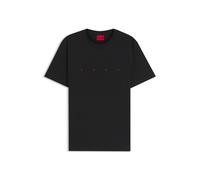 HUGO T-Shirt aus Baumwoll-Jersey mit Logo-Detail - Style Dorosi, 50566086 Schwarz XXL