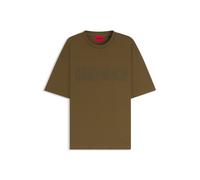 HUGO T-Shirt aus Baumwoll-Jersey mit reflektierendem Logo - Style Dinkee, 50525765 Grün XS