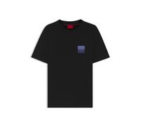 HUGO T-Shirt aus Baumwoll-Jersey mit Split-Logo-Print - Style Dapusi, 50544458 Schwarz XL