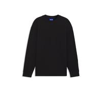 HUGO T-Shirt aus Baumwoll-Mix mit Waffelstruktur - Style Nuwolo, 50534454 Schwarz XL
