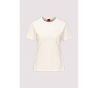 HUGO T-Shirt Damen aus Baumwolle M Open white