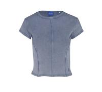 HUGO Slim-Fit T-Shirt aus Stretch-Baumwolle mit Washed-Effekt - Style Dispray_B, 50552813 Blau S