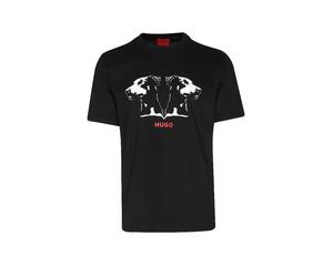 HUGO T-Shirt DULIVIO schwarz | L