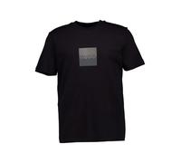 HUGO T-Shirt Herren Regular Fit Kurzarm Rundhals Baumwoll-Stretch schwarz, M