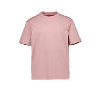 HUGO T-Shirt Herren Regular Fit Kurzarm Rundhals Baumwolle rosa, M