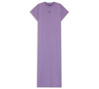 HUGO T-Shirt-Kleid aus Baumwoll-Jersey mit Happy HUGO Logo - Style Nalle_B, 50540389 Lila XXL