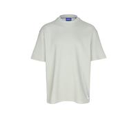 HUGO T-Shirt aus Baumwoll-Jersey mit blauem Logo-Aufnäher - Style Nuwaffle, 50534434 Hellgrün M