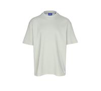 HUGO T-Shirt aus Baumwoll-Jersey mit blauem Logo-Aufnäher - Style Nuwaffle, 50534434 Hellgrün S
