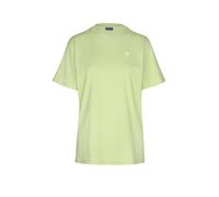 HUGO T-Shirt aus Baumwoll-Jersey mit Happy HUGO Logo - Style Vintage Tee_B_1, 50518139 Hellgrün S