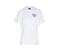 HUGO T-Shirt VINTAGE TEE_B weiss | S
