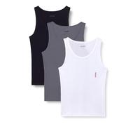 Ripptanktop HUGO UNDERWEAR, Herren, Gr. XXL (56), open miscellaneous 962, Jersey, Obermaterial: 100% Baumwolle, Basic, Rundhals, Tops, Basic, Rundhals (14599363-XXL) open miscellaneous 962