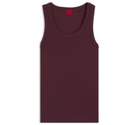 HUGO Tanktop aus Baumwoll-Mix mit Stack-Logo-Stickerei - Style Datamia, 50514489 Bordeaux M