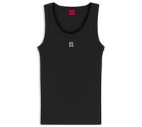 HUGO Modern Logo Damen Tanktop schwarz - M