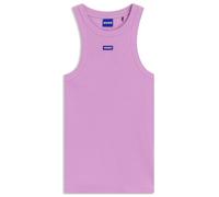 HUGO Slim-Fit Top aus Stretch-Baumwolle mit blauem Logo-Aufnäher - Style Easy Tank_B, 50508857 Hellrosa M