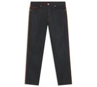 HUGO Tapered-Fit Jeans aus dunkelblauem ungewaschenem Denim - Style HUGO 634/5, 50563615 Dunkelblau 34/34
