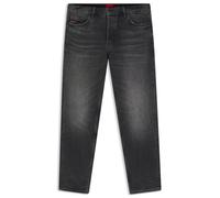 HUGO Tapered-Fit Jeans aus schwarzem Stretch-Denim - Style HUGO 634, 50561473 Dunkelgrau 34/34