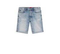 HUGO Tapered-Fit Shorts aus leuchtend blauem Stretch-Denim - Style HUGO 634/S, 50556163 Hellblau 29