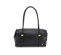 HUGO Tasche aus genarbtem Kunstleder mit goldfarbenen Metalldetails - Style Briony_Duffle, 50573288 Schwarz ONESI