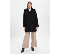 HUGO Teddyfell-Mantel Damen schwarz, 40