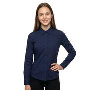 HUGO Regular-Fit Bluse aus Baumwoll-Popeline - Style The Essential Shirt, 50552832 Dunkelblau 34
