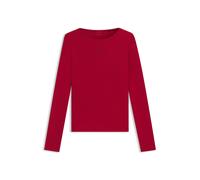 HUGO Top aus Stretch-Jersey mit Stack-Logo-Print - Style Dasiia, 50545208 Rot M