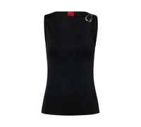 HUGO Top Damen Viskose schwarz, L